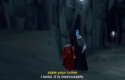 State Your Crime I Exist GIF - State Your Crime I Exist Inexcusable GIFs