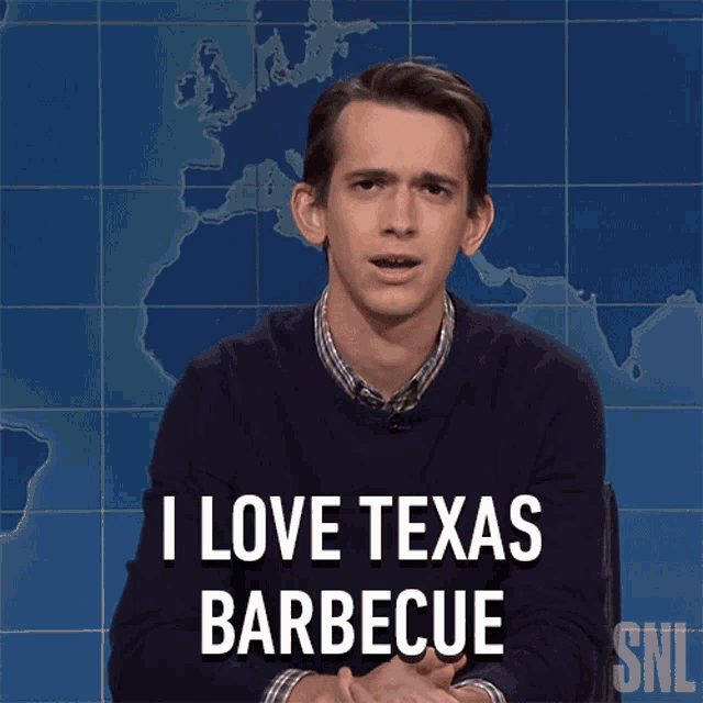 I Love Texas Barbecue Saturday Night Live GIF - I Love Texas Barbecue Saturday Night Live Texas Barbecue Is So Good GIFs