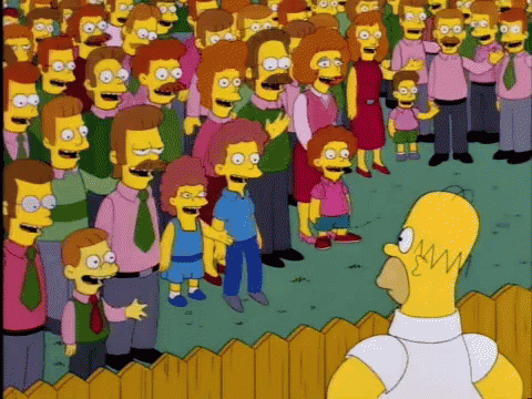 Big Family Simpsons GIF - Big Family Simpsons GIFs