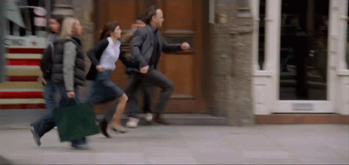 Running Escaping GIF - Running Escaping Leaving GIFs