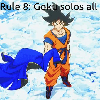 Rule 8 Goku GIF - Rule 8 Goku Goku Solos GIFs