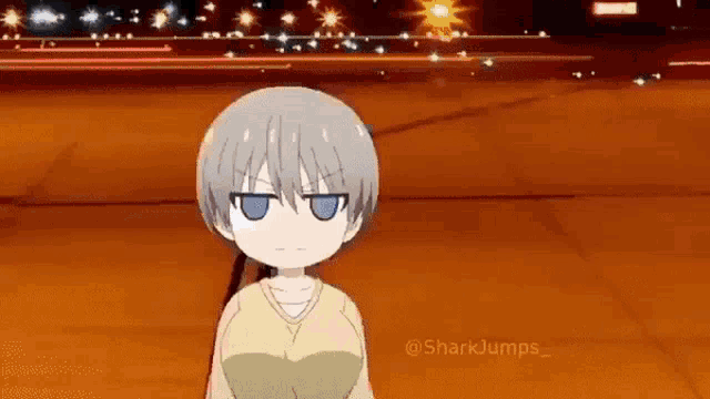 Cute Girl Trying To Warning Pilot GIF - Cute Girl Trying To Warning Pilot Anime GIFs