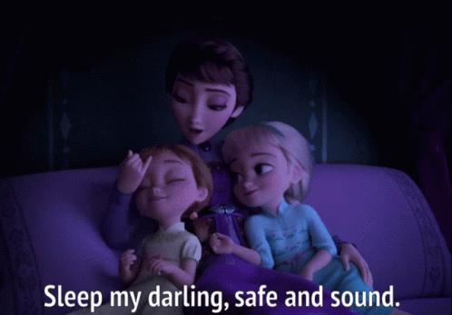Sleep My Darling Frozen2 GIF - Sleep My Darling Frozen2 Disney GIFs