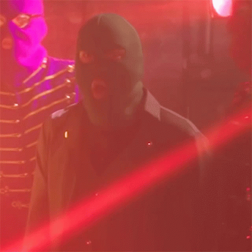 Jaw Dropped Intruder Green GIF - Jaw Dropped Intruder Green Masked Intruder GIFs