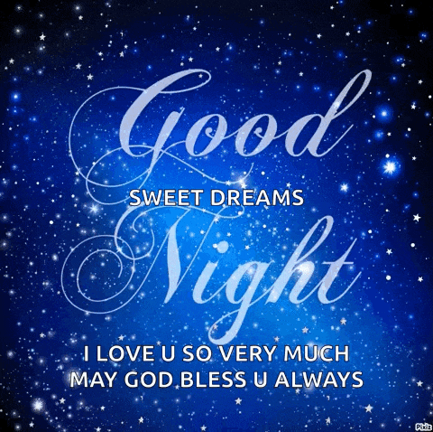 a poster that says good sweet dreams night
