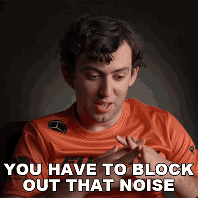 You Have To Block Out That Noise Creamcheese GIF