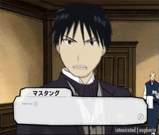 a man in a suit and tie is talking in a video game