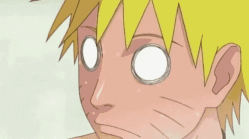 a close up of a cartoon character 's face with his eyes closed .