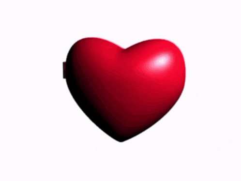two hearts with a picture of a girl and a boy on them