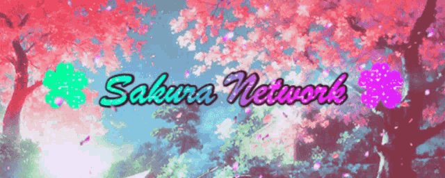 Sakura Network Flowers GIF - Sakura Network Flowers Sparkle GIFs