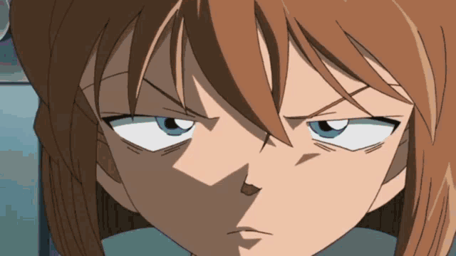 a close up of a cartoon character making a funny face