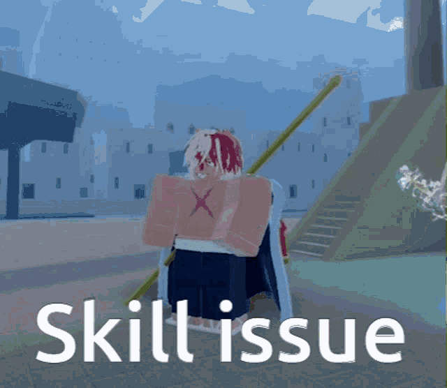 Skill Issue Grand Piece Online GIF - Skill Issue Grand Piece Online Gpo GIFs