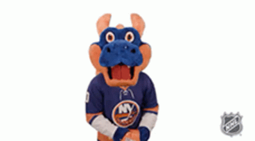 New York Islanders Sparky GIF - New York Islanders Sparky Popcorn GIFs