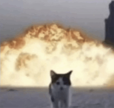 Explosion Kitty GIF - Explosion Kitty GIFs