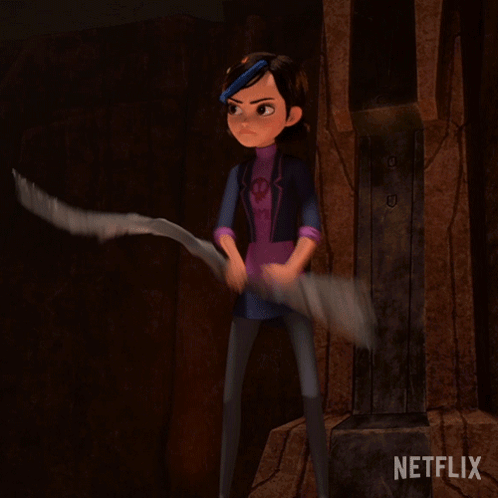 Showing Off Skills Claire Nunez GIF - Showing Off Skills Claire Nunez Trollhunters Tales Of Arcadia GIFs