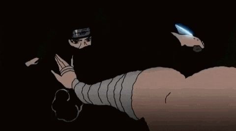a close up of a cartoon character 's face with red eyes .