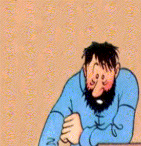 a cartoon of a man with the words what a week huh written above him