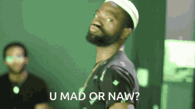 U Mad Bro Zeus Marley Park GIF