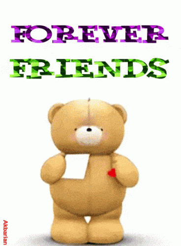 Animated Greeting Card Forever Friends GIF - Animated Greeting Card Forever Friends GIFs