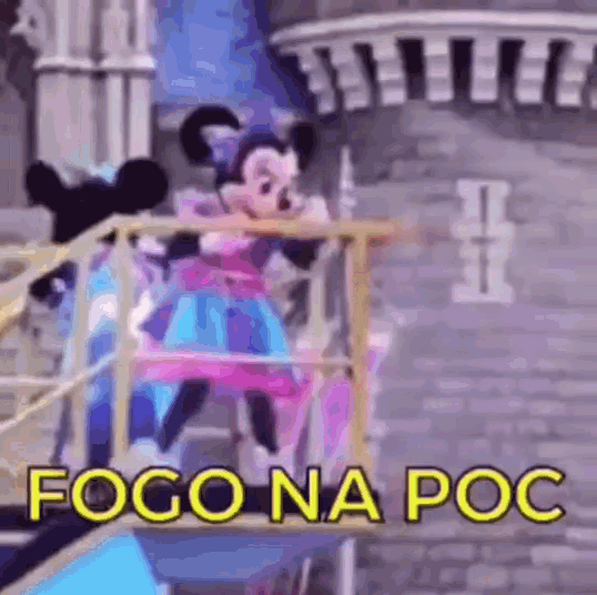 Fogo Na Poc Minnie Mouse GIF - Fogo Na Poc Minnie Mouse Fire GIFs