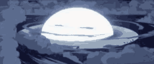 a cartoon illustration of a nuclear explosion with smoke coming out of it