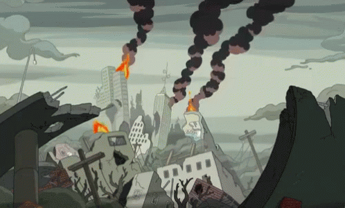 Adventure Time: Time For War GIF - War Adventuretime Wartimeruins GIFs