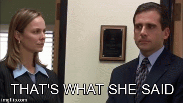 That'S What She Said The Office GIF - That'S What She Said The Office GIFs