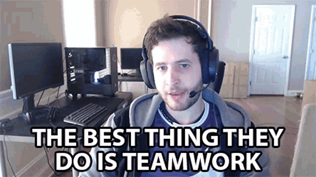The Best Thing They Do Is Teamwork Captaintwig GIF - The Best Thing They Do Is Teamwork Captaintwig Smite GIFs