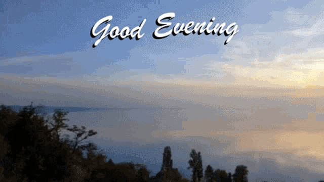 Good Evening Evening GIF - Good Evening Evening Lake Balaton GIFs