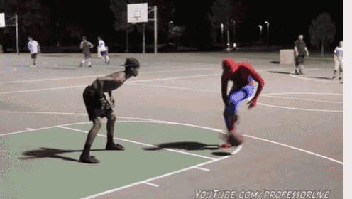 The Amazing Spider-man GIF - Spiderman Basketball Sports GIFs