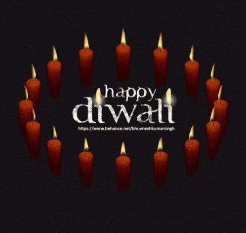 Happy Diwali Festival Of Lights GIF - Happy Diwali Festival Of Lights Candles GIFs