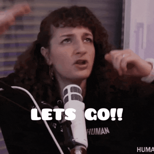 Brittany Simon Lets Go GIF - Brittany Simon Lets Go Hype GIFs
