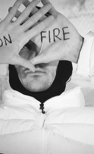 On Fire Move On GIF - On Fire Move On Not Old GIFs