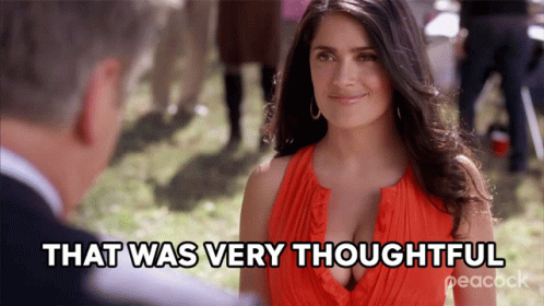That Was Very Thoughtful Elisa Padriera GIF - That Was Very Thoughtful Elisa Padriera 30rock GIFs