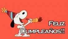 Happy Birthday Snoopy GIF - Happy Birthday Snoopy Hbd GIFs