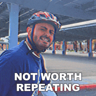 Not Worth Repeating Chris Loporto GIF - Not Worth Repeating Chris Loporto Cant Swim GIFs