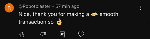 a screenshot of a facebook post from robotblaster