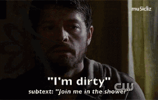 a man says purgatory will do that to you subtext not now sam 's here