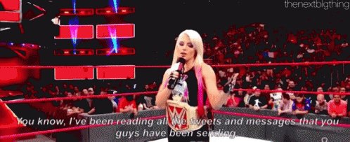 Alexa Bliss Reading Tweets And Messages GIF - Alexa Bliss Reading Tweets And Messages Wwe GIFs