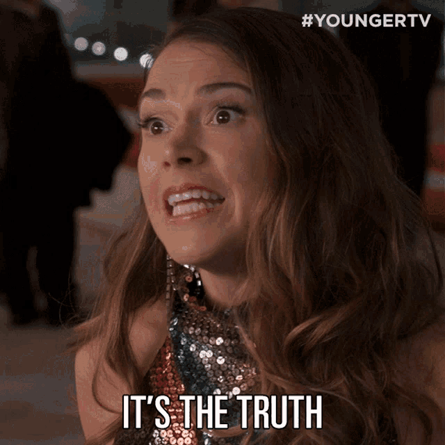 Its The Truth Liza Miller GIF - Its The Truth Liza Miller Sutton Foster GIFs