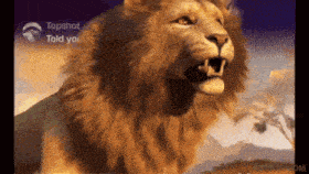 Lion Roar Gift GIF - Lion Roar Lion Gift GIFs