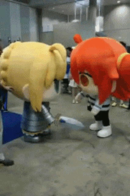 Fight Anime GIF - Fight Anime Costume GIFs