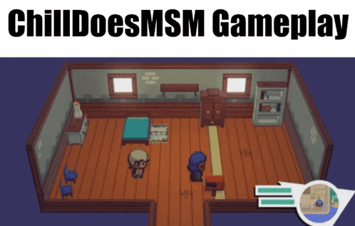 a game called chilldoesmsm is being played