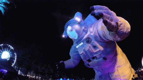 Astronaut Art GIF - Astronaut Art Projection GIFs