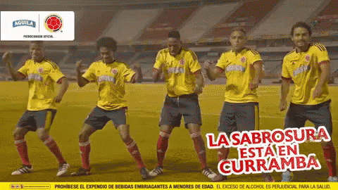Baile Selección Colombia GIF
