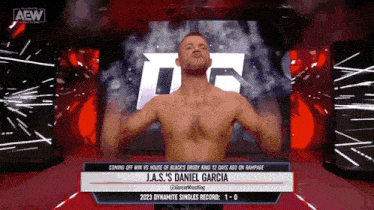 j.a.s. 's daniel garcia is coming off win vs house of black 's brody king 12 days ago