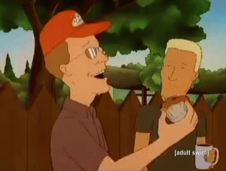 My Muffin King Of The Hill GIF - My Muffin King Of The Hill Dale Gribble GIFs