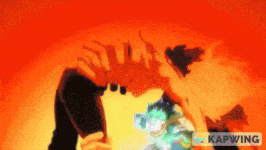 a cartoon of a man holding another man 's hand with the word kapwing below it