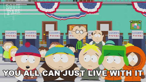You All Can Just Live With It Kyle Broflovski GIF - You All Can Just Live With It Kyle Broflovski Cartman GIFs