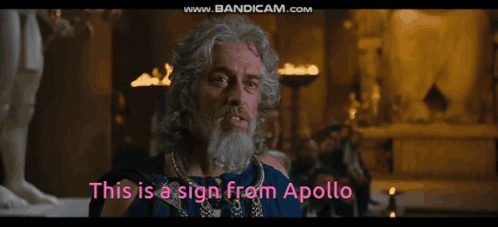 This Is A Sign From Apollo Troy GIF - This Is A Sign From Apollo Troy GIFs